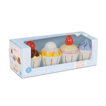 Load image into Gallery viewer, Wooden Cupcakes