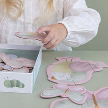 Load image into Gallery viewer, 6 in 1 Puzzles Flowers & Butterflies