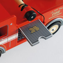 Load image into Gallery viewer, Wooden Fire Engine