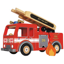 Load image into Gallery viewer, Wooden Fire Engine