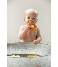 Load image into Gallery viewer, Rubber teether - Orange