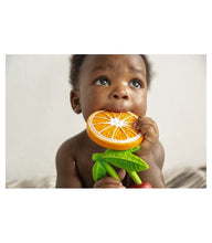 Load image into Gallery viewer, Rubber teether - Orange
