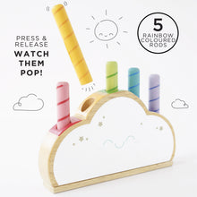 Load image into Gallery viewer, Rainbow Cloud Pop-up Toy
