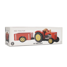Load image into Gallery viewer, Red Tractor &amp; Trailer
