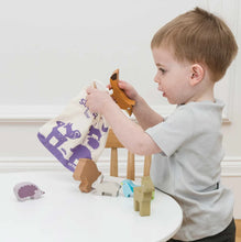 Load image into Gallery viewer, Woodland Stacking Forest Animals &amp; Bag
