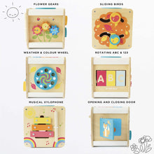 Load image into Gallery viewer, Activity Wooden Cube
