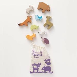 Woodland Stacking Forest Animals & Bag