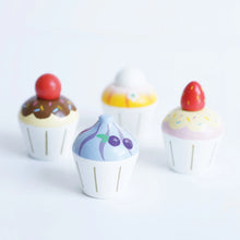 Load image into Gallery viewer, Wooden Cupcakes
