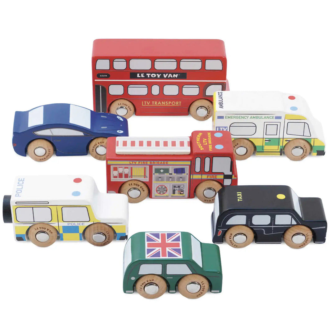 The London Car set 7pcs