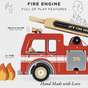 Wooden Fire Engine