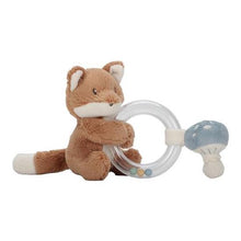 Load image into Gallery viewer, Rattle ring Fox - Forest Friends
