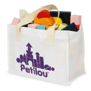 60 building blocks & bag