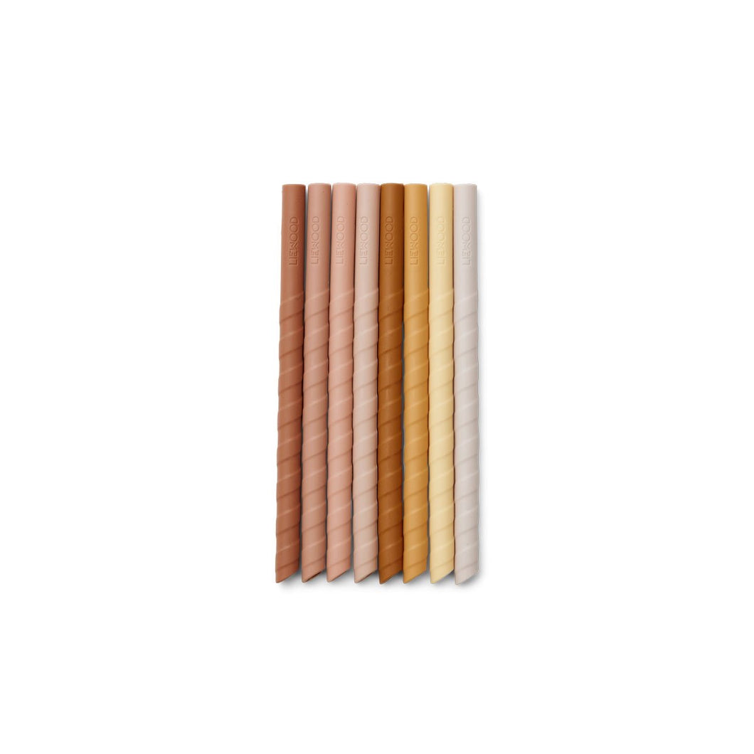 Silicone straws