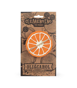 Rubber teether - Orange
