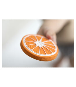 Rubber teether - Orange