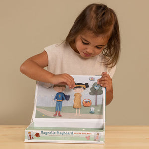 Jim and Rosa magnetic puzzle