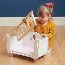 Load image into Gallery viewer, Doll Cot &amp; Crib
