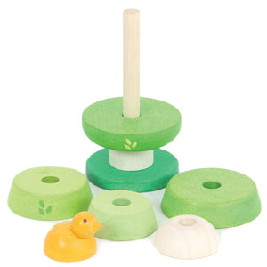Tree top stacker