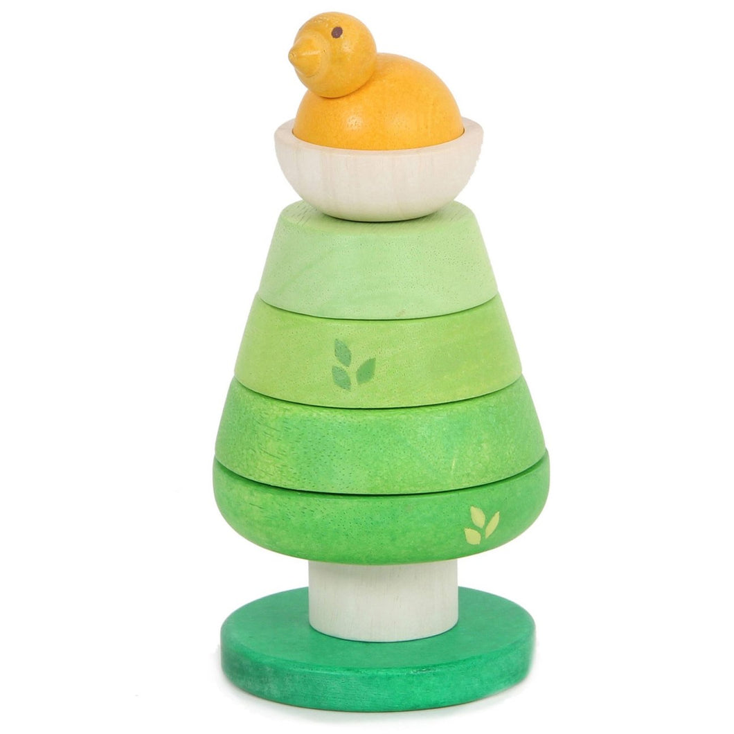 Tree top stacker