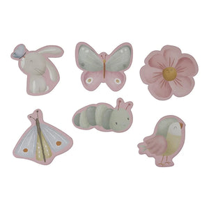 6 in 1 Puzzles Flowers & Butterflies