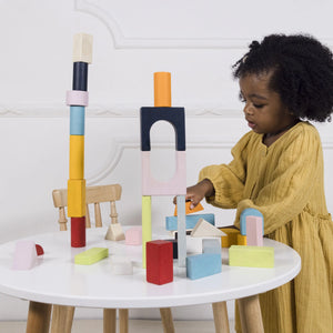 60 building blocks & bag