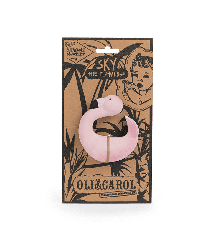 Rubber bracelet - Flamingo