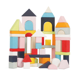 60 building blocks & bag