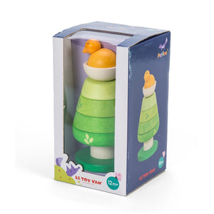 Tree top stacker