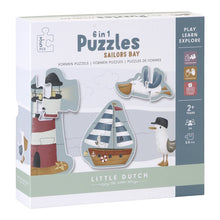 Load image into Gallery viewer, 6 in 1 Puzzles Sailors Bay
